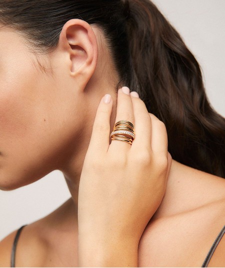 Anillo Oli con circonita