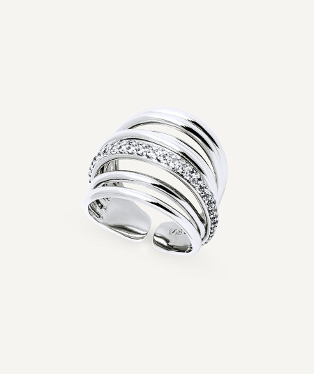 Anillo Oli con circonita