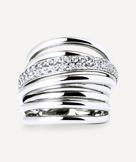 Anillo Oli con circonita