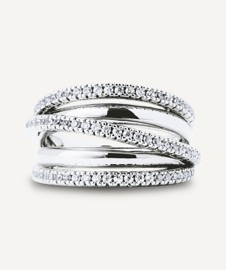 Anillo Malia con circonita