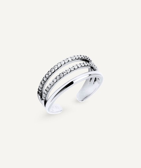 Anillo Gia con circonita
