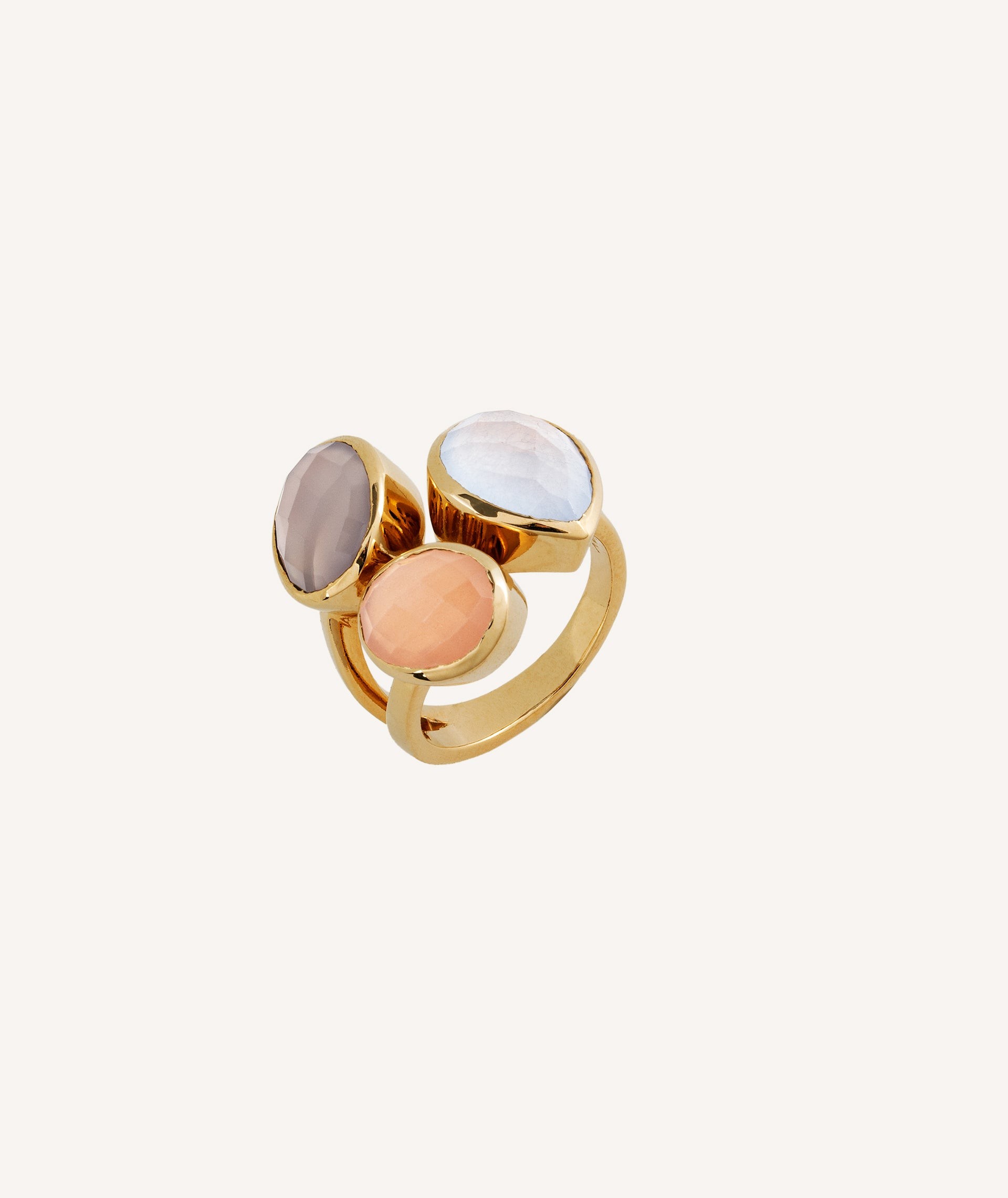 Ring Sahara natural stones