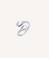 Anillo Drop abierto doble gota