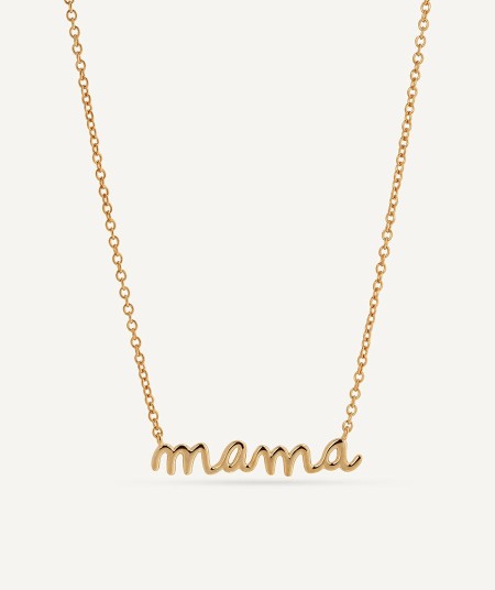Collar cadena fina Mama 