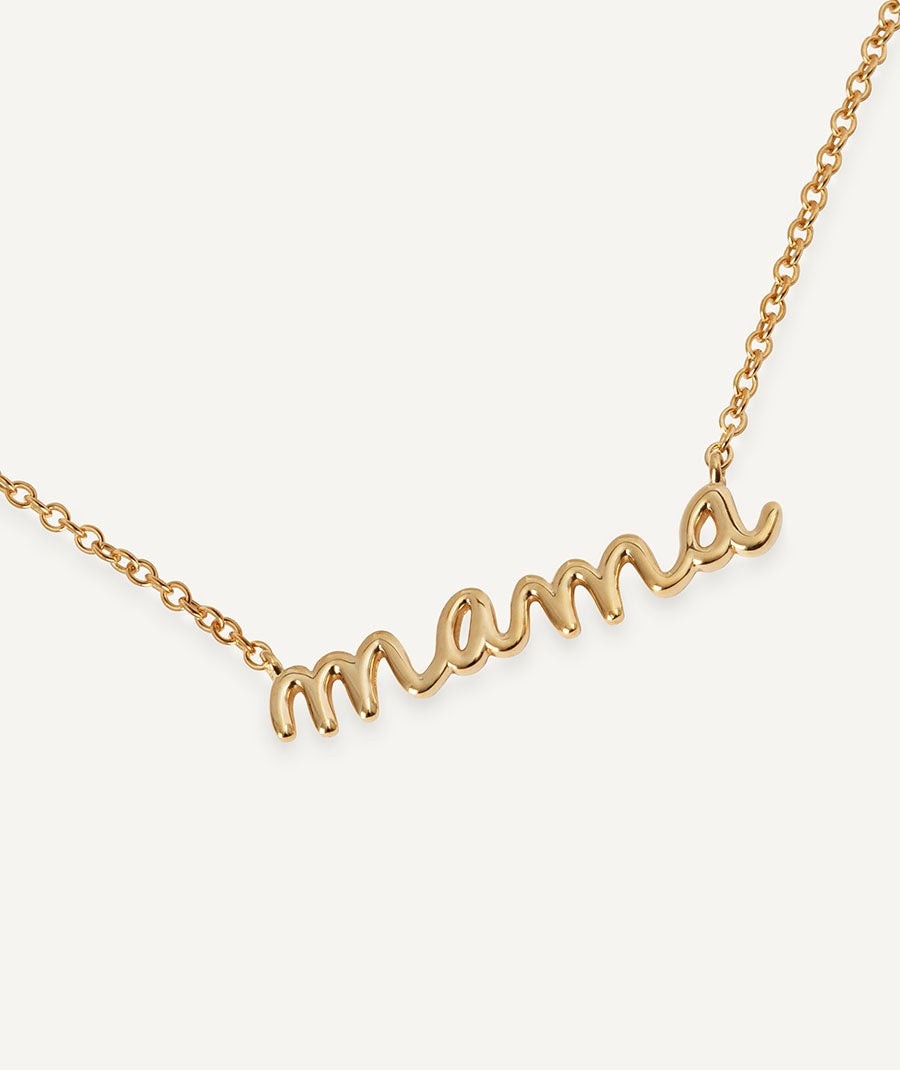 Collar cadena fina Mama 