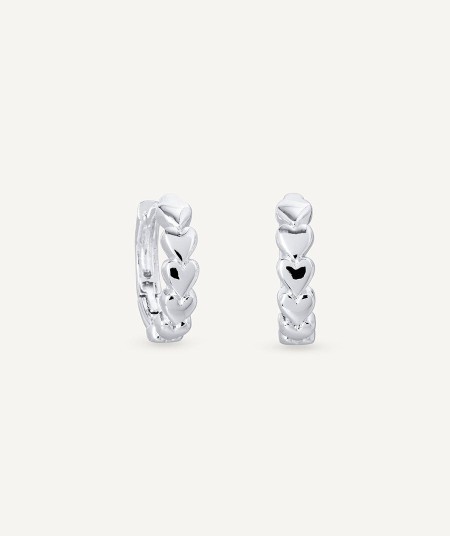 Pendientes Aro Corazón