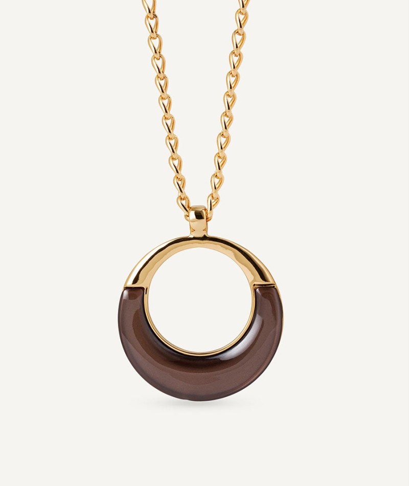 Colgante Chocolat con Carey