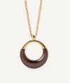 Colgante Chocolat con Carey