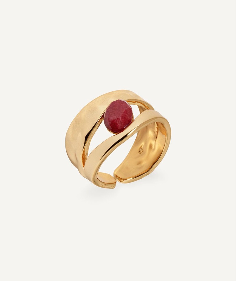 Ring Salada with Red Agate
