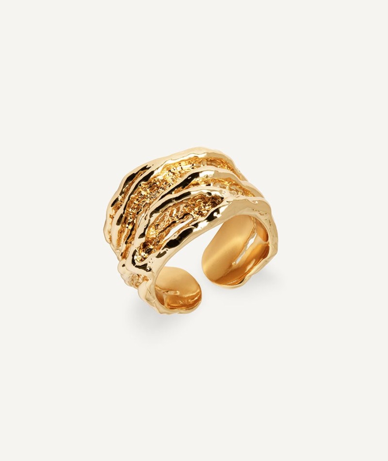 Ring wide textured Sal Organic