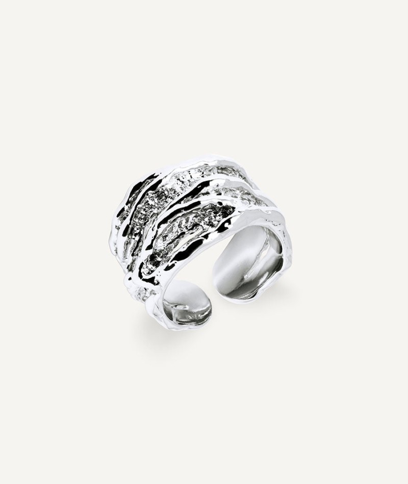 Ring wide textured Sal Organic