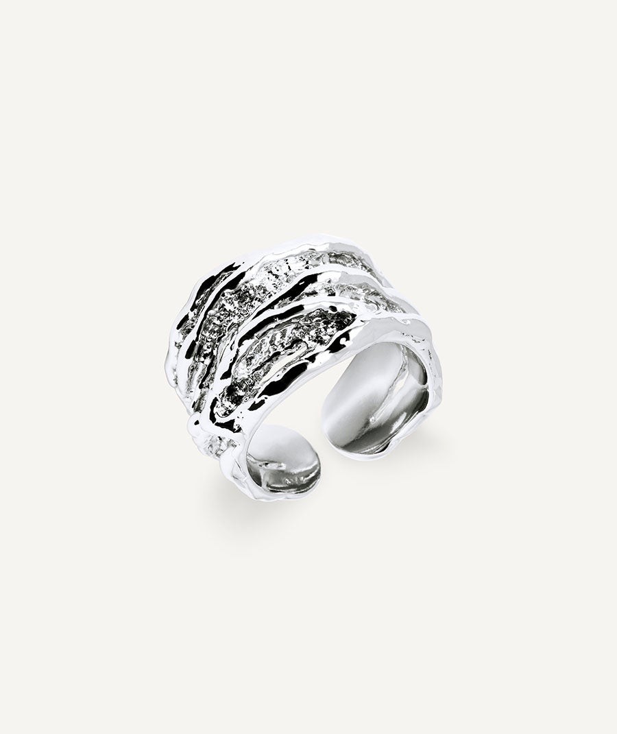 Ring wide textured Sal Organic