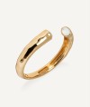 Bracelet rigid Reflexe with White Mother of Pearl