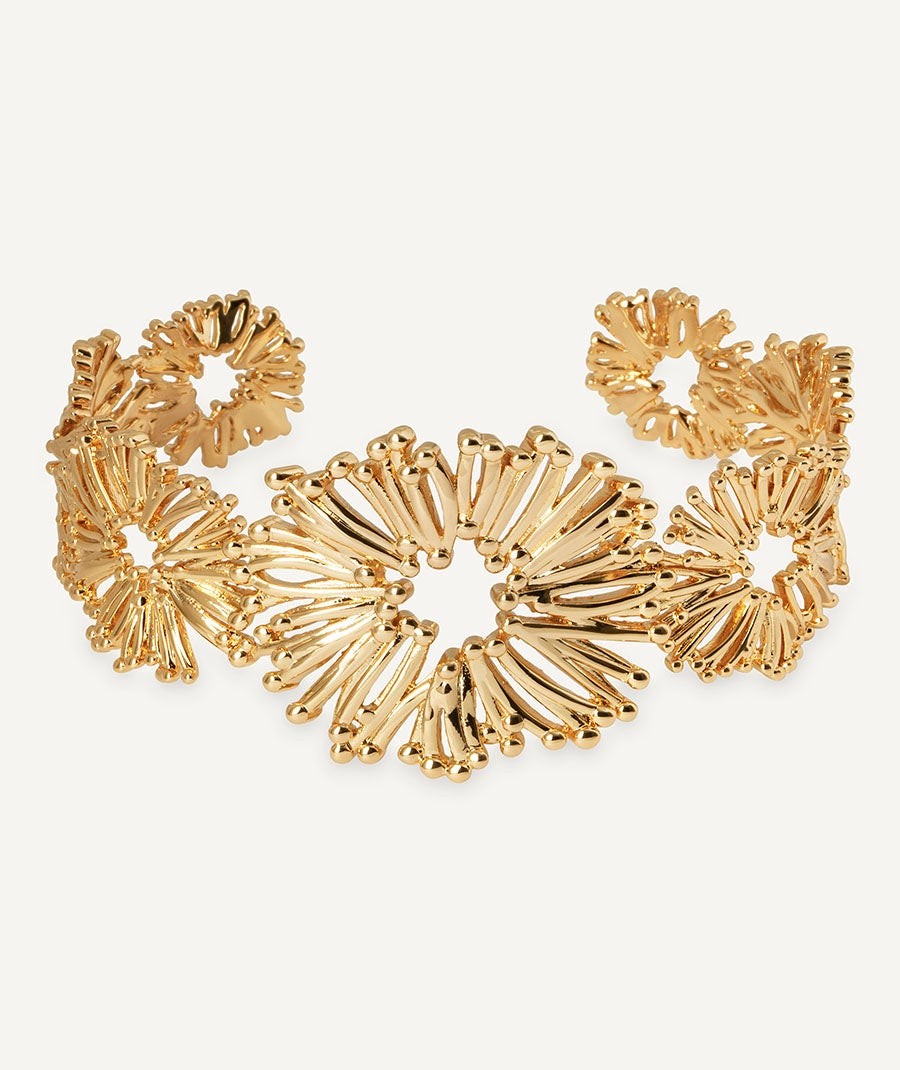 Bracelet open flower Estiu Organic