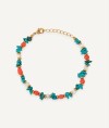 Bracelet multicolor Illeta with combined natural stones