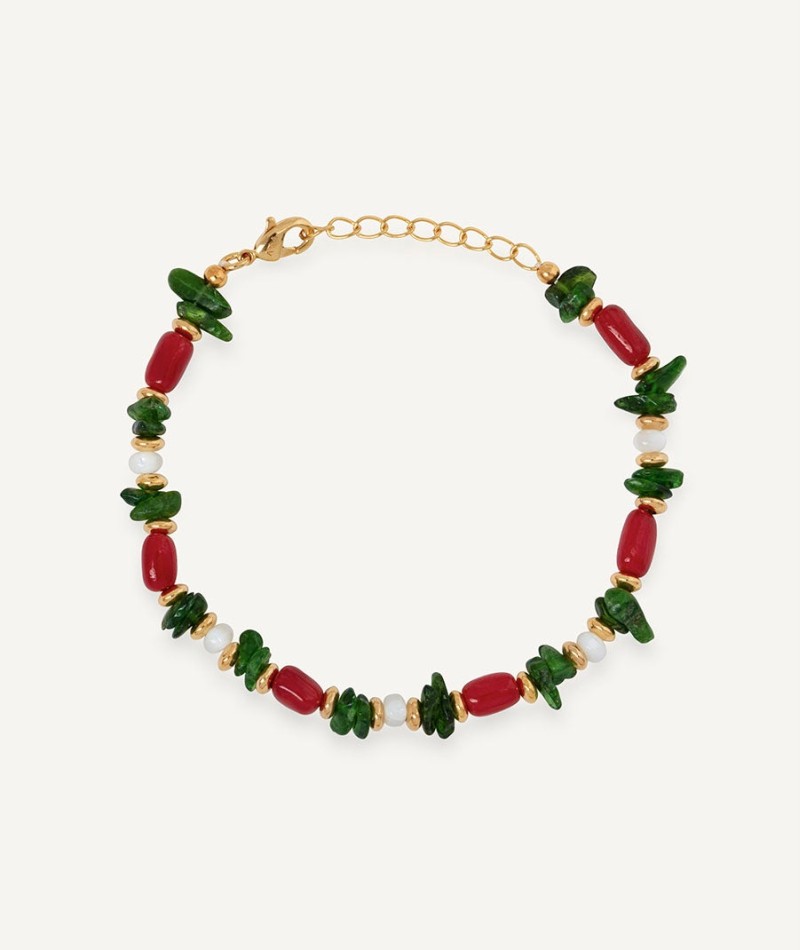 Bracelet multicolor Salada with combined natural stones