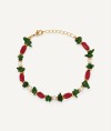 Pulsera con piedras naturales combinadas Salada multicolor