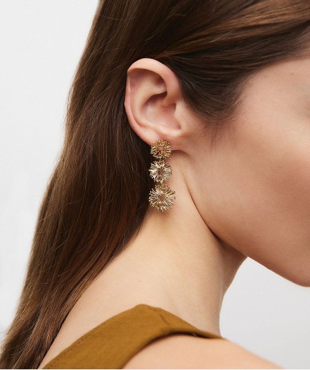 Pendientes flores Estiu Organic  