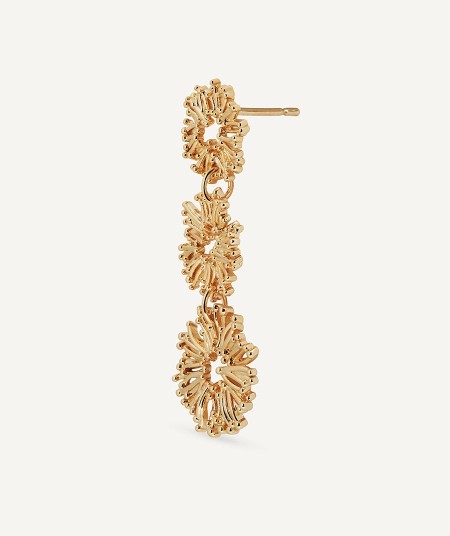 Earrings long flower Estiu Organic