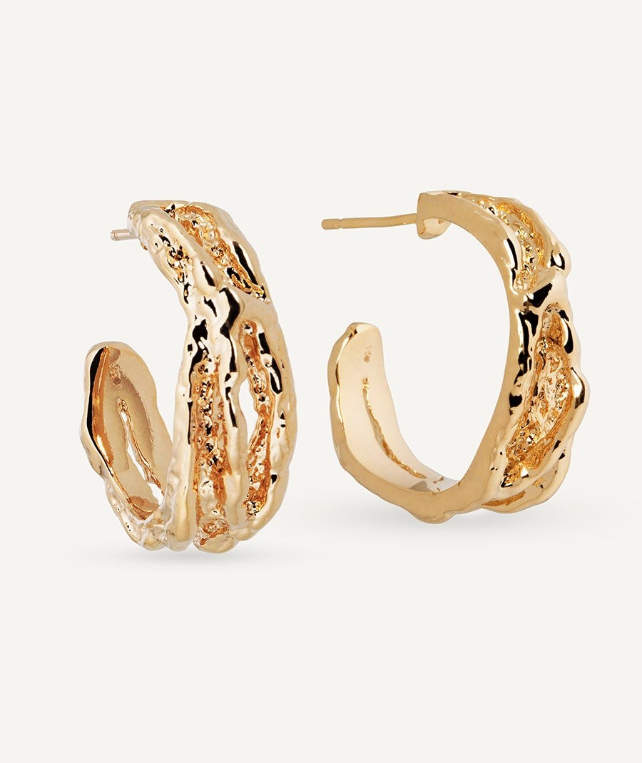 Earrings hoop Sal Organic