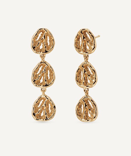 Earrings long circle Sal Organic
