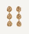 Pendientes largos círculos Sal Organic