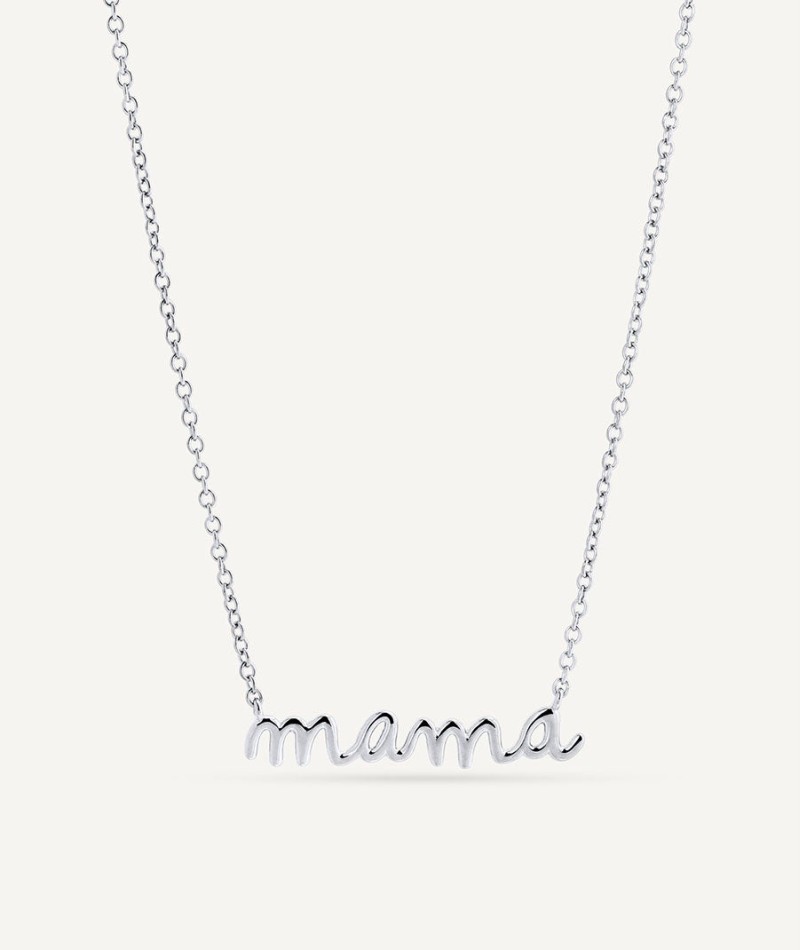 Collar cadena fina Mama 