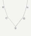 Collar mini círculos Luna con circonitas 