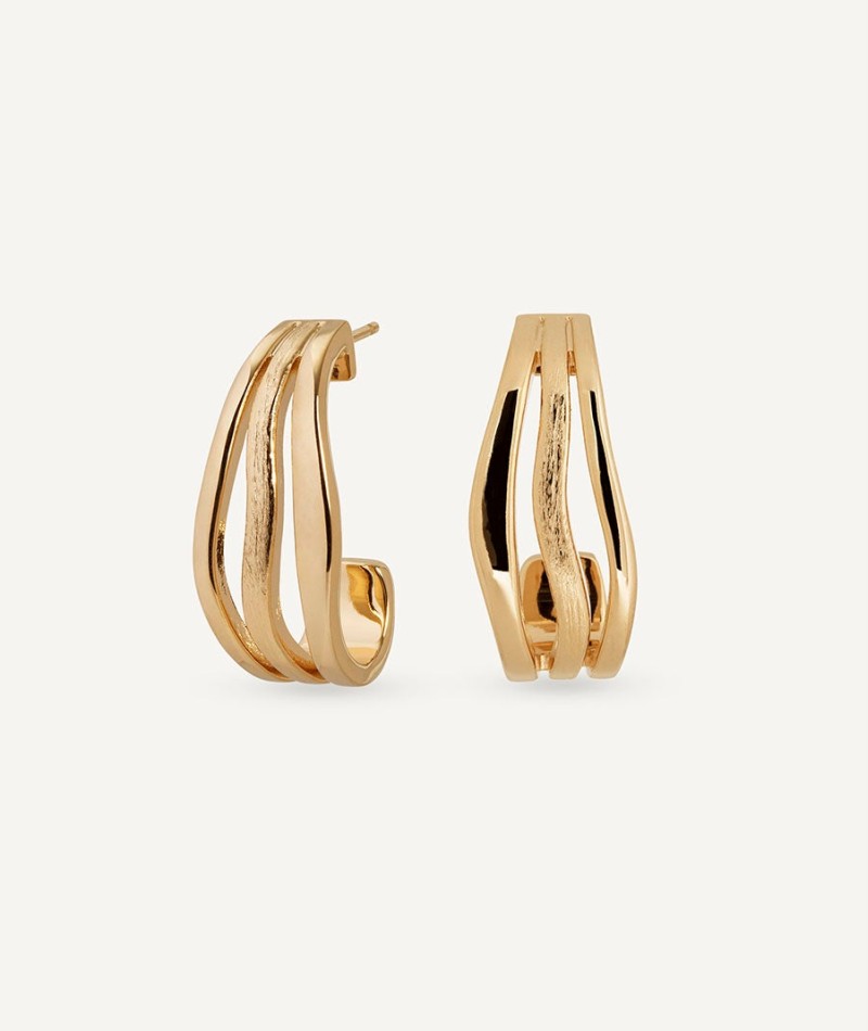 Earrings maxi hoop  Sea Textures