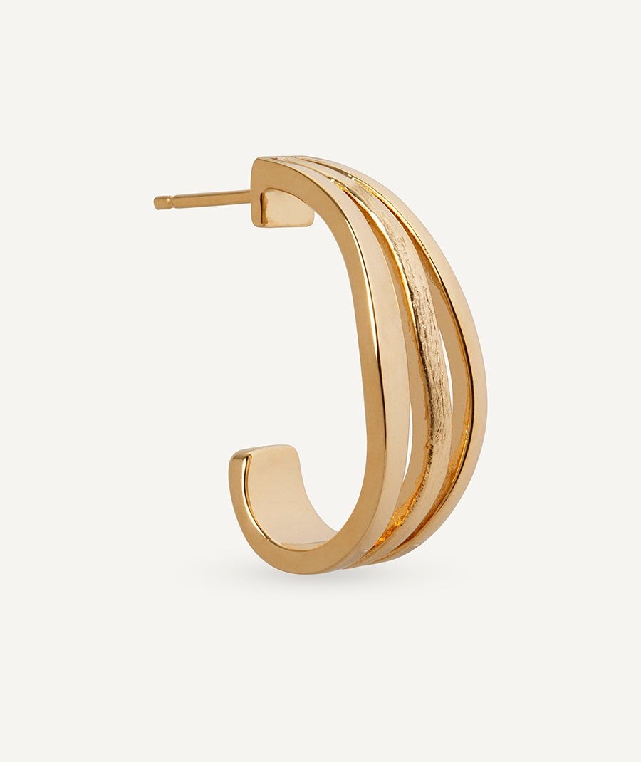 Earrings maxi hoop  Sea Textures