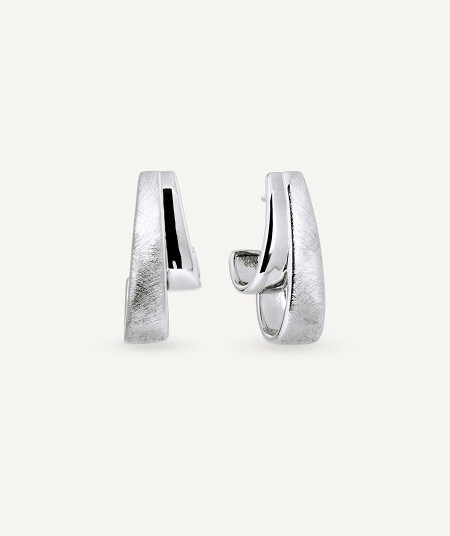 Pendientes de aro doble Anna