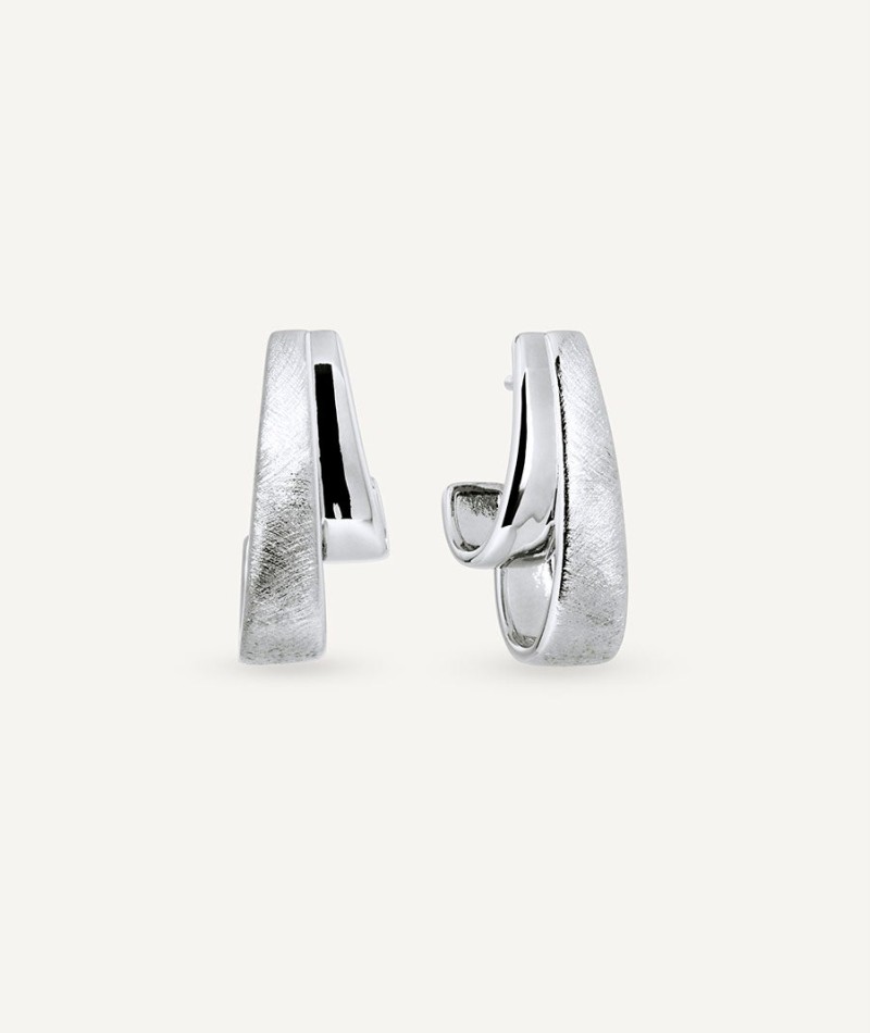 Earrings double hoop Anna