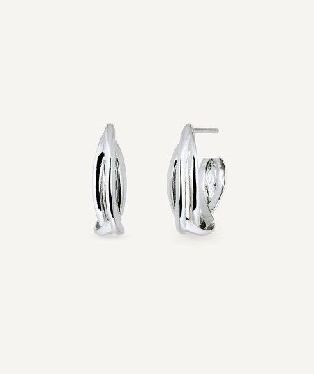 Earrings intertwined hoop Margot