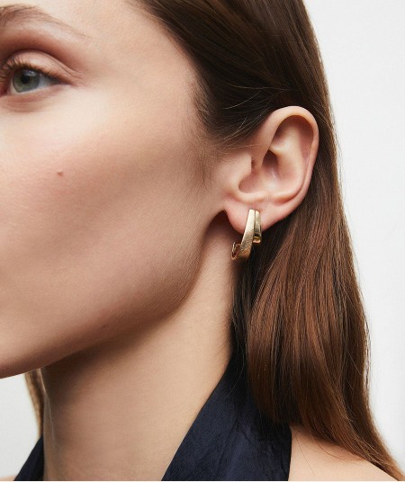 Pendientes de aro doble Anna