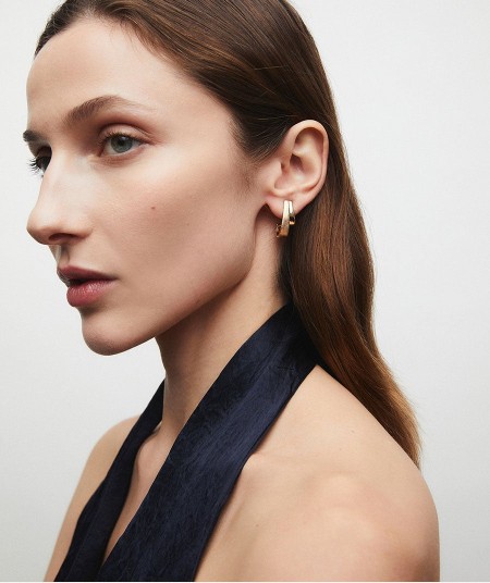 Earrings Double hoop Anna