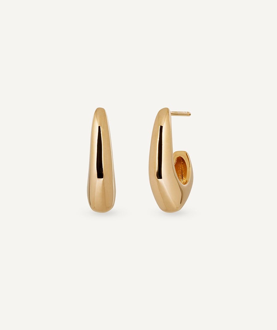 Earrings irregular hoop Janine