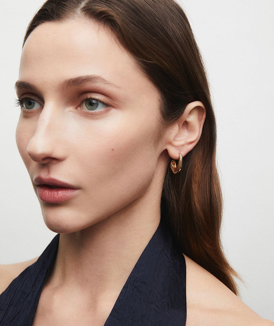 Earrings irregular hoop Janine