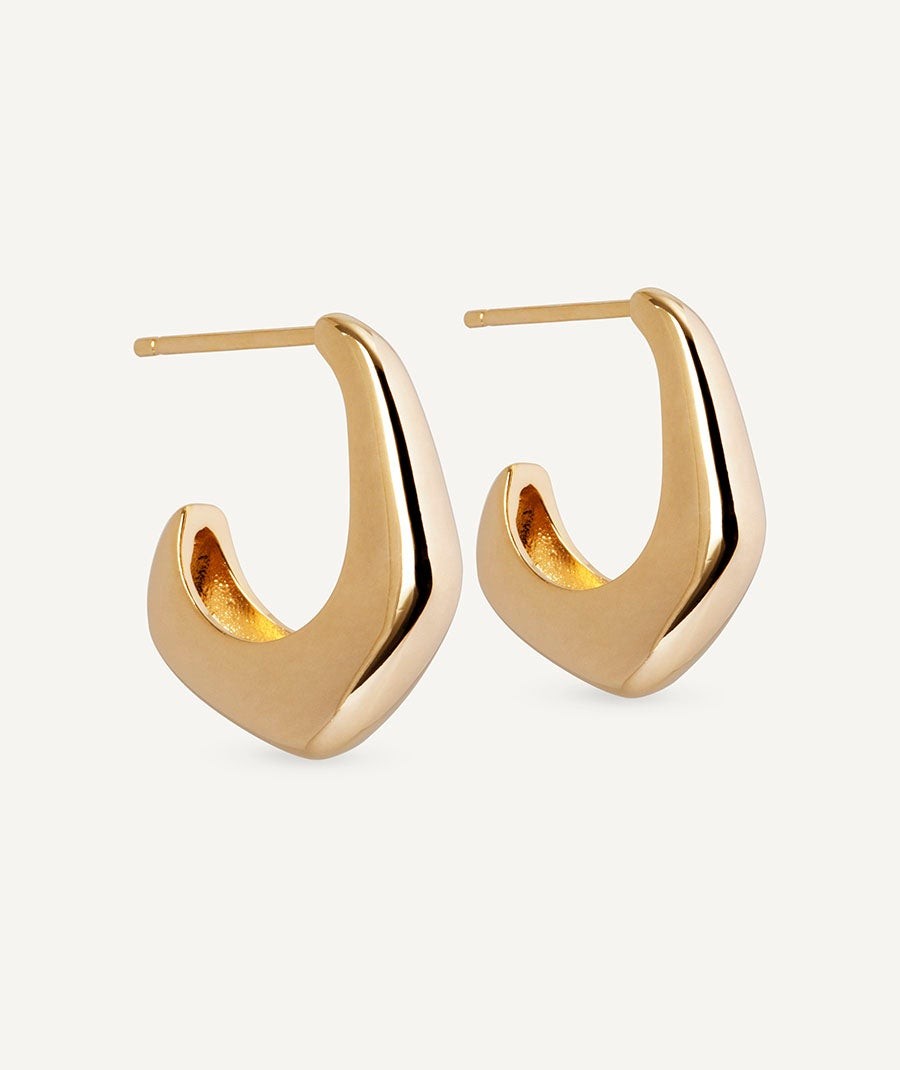 Earrings irregular hoop Janine