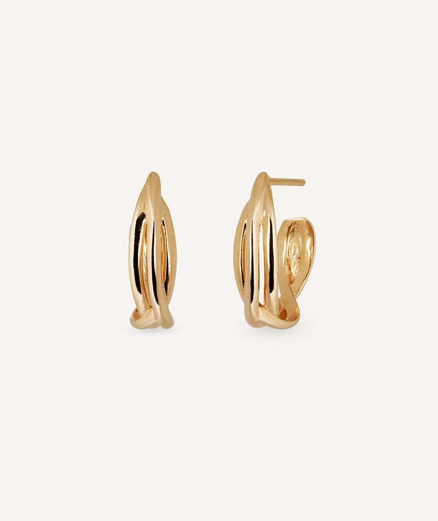 Earrings Intertwined hoop Margot