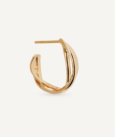 Earrings Intertwined hoop Margot