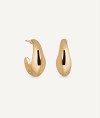 Earrings oval hoop 8,65mm Lauren