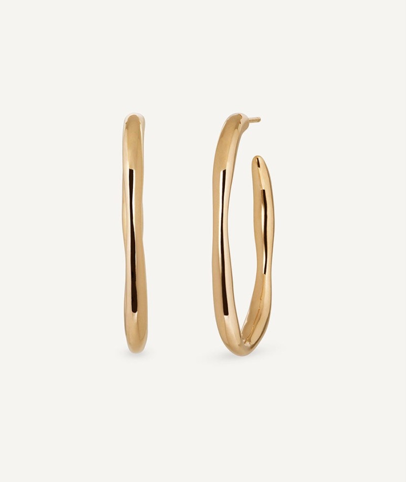 Earrings irregular hoop Alba