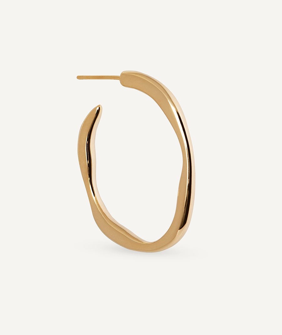 Earrings irregular hoop Alba