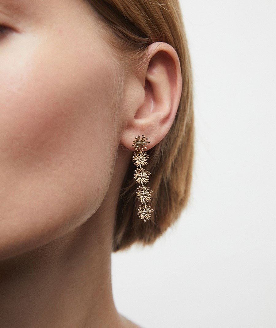 Earrings long star Estiu