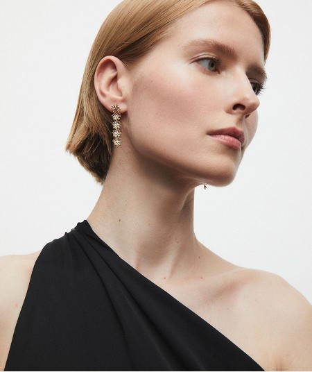 Earrings long star Estiu
