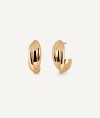 Pendientes de aro entrelazados Roe