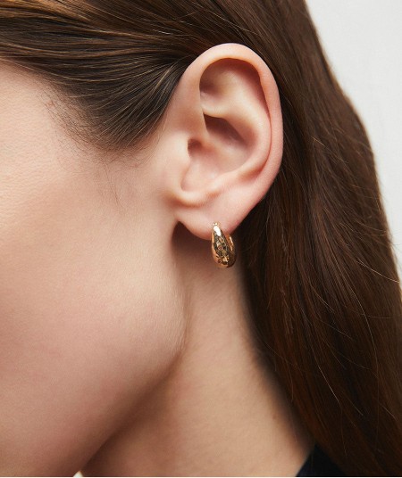 Earrings volume hoop 16mm Nala