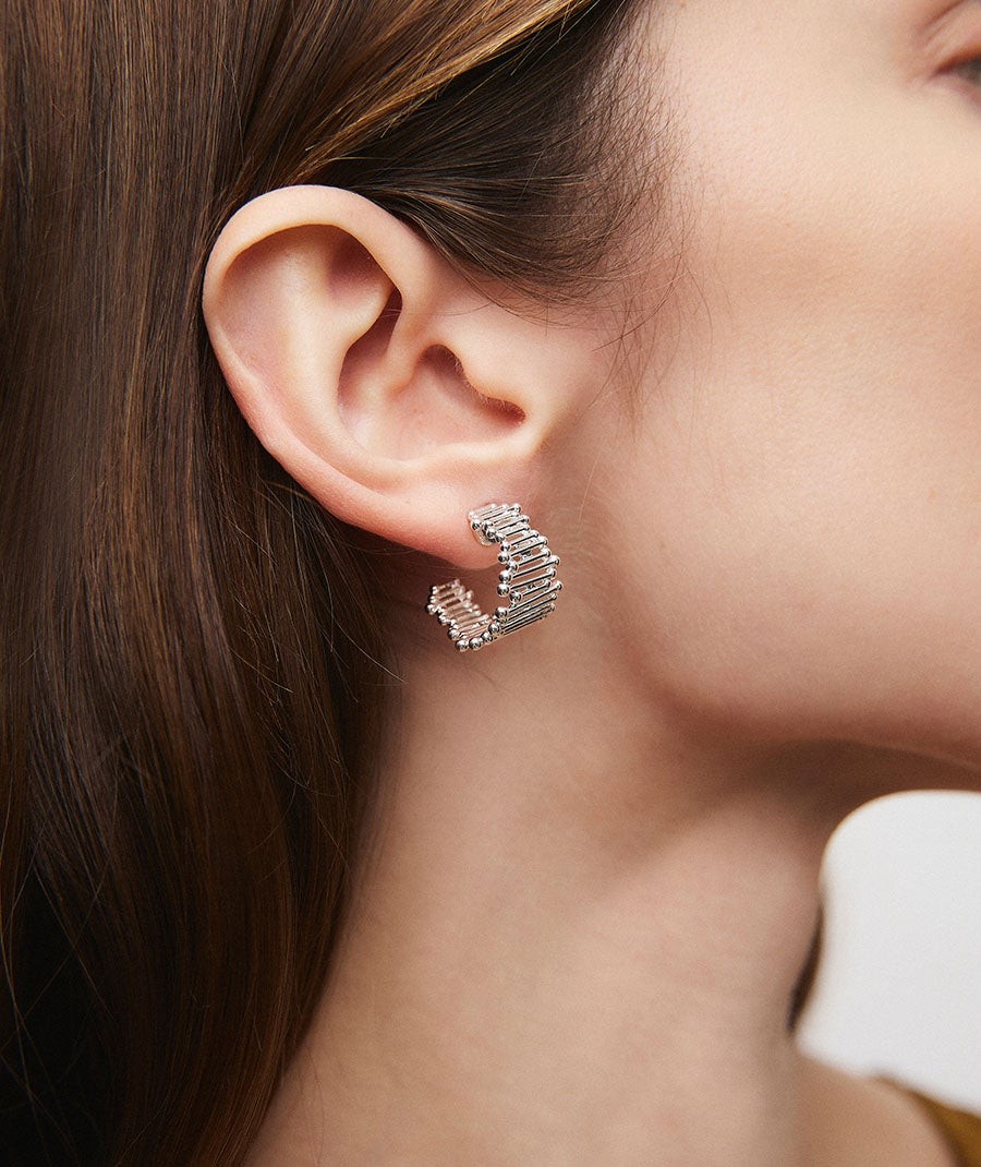 Earrings half-moon Ombra Organic
