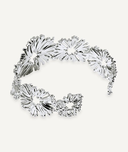 Brazalete flores abierto Estiu Organic