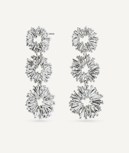 Pendientes largos flores Estiu Organic